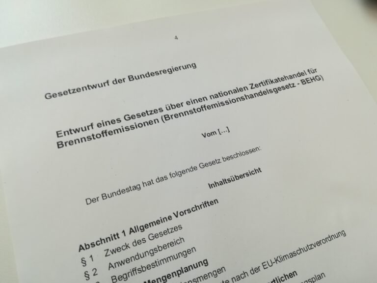 Germany's Carbon Pricing System For Transport And Buildings