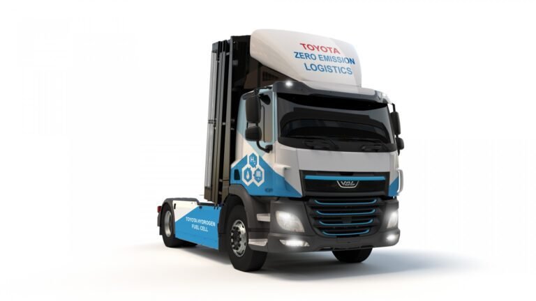 Hydrogen Fuel Cell Trucks To Decarbonize Toyota Logistics