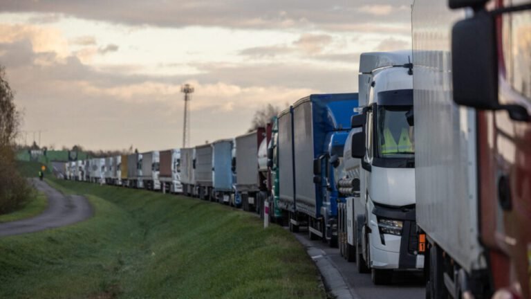 Polish Truck Drivers Demand An End To The Agreement Between